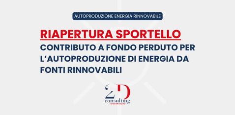 Contributo Fotovoltaico scadenza prorogata